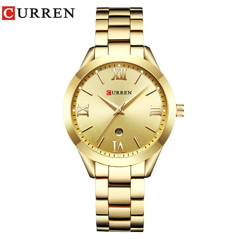 Relógio Curren Feminino, Relógios, Mulheres, Senhoras, Pulseira de Aço, Criativo, Elegante, Moda, Luxo, Novo