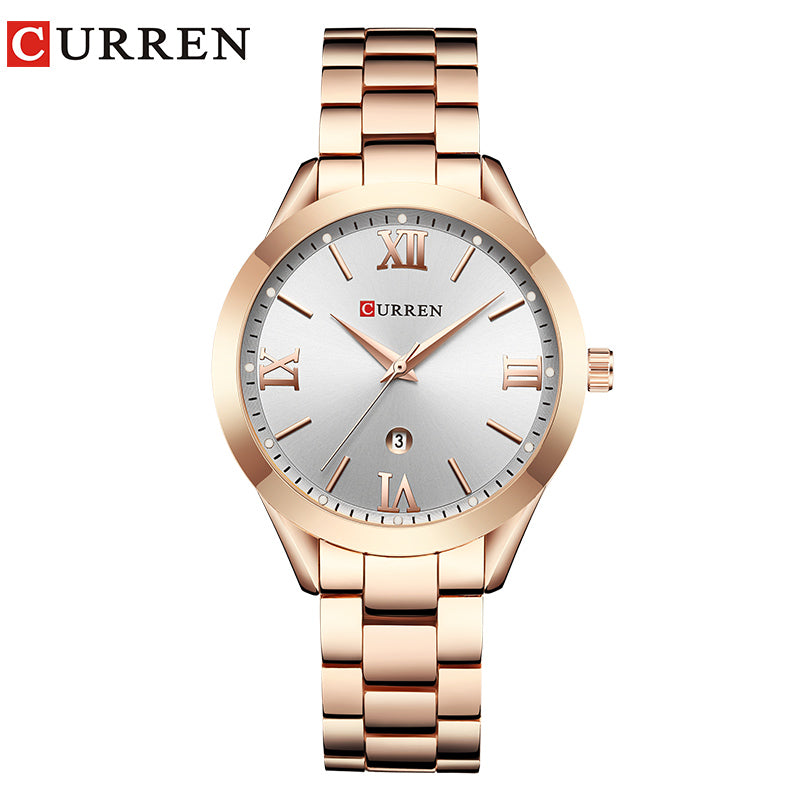 Relógio Curren Feminino, Relógios, Mulheres, Senhoras, Pulseira de Aço, Criativo, Elegante, Moda, Luxo, Novo