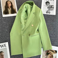 Casaco Feminino Elegante Casual, Jaqueta Chique, Blazers Femininos, Casacos, Moda, Inverno, Outono, Primavera, Novo