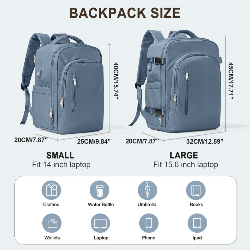 Bolsa para Laptop Easyjet de Grande Capacidade, Mochila de Viagem para Homens e Mulheres, Bolsa de Cabine, Ryanair 45x36x20, 40x20