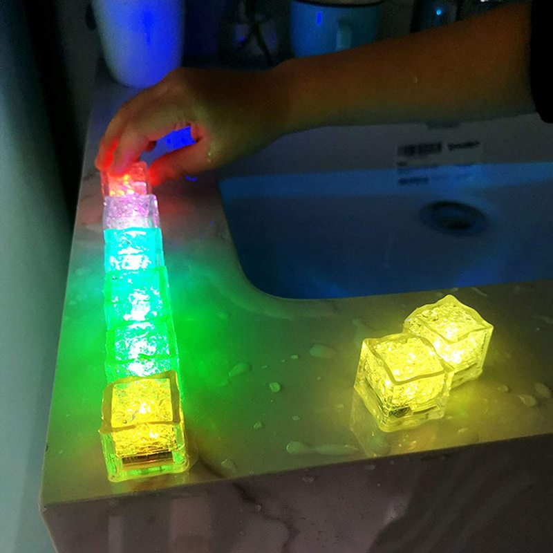 LED Light Up Brinquedos de banho para bebê, luzes subaquáticas impermeáveis, brinquedos de banheira coloridos, presente de aniversário para meninos e meninas