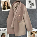 Casaco Feminino Elegante Casual, Jaqueta Chique, Blazers Femininos, Casacos, Moda, Inverno, Outono, Primavera, Novo