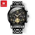 Relógio de Pulso Alto Mar, Classic Roman Scale Dial, Para Homens, Impermeável, Luminoso, Quartzo, Luxo, Marca Superior, Masculino, Original, Novo