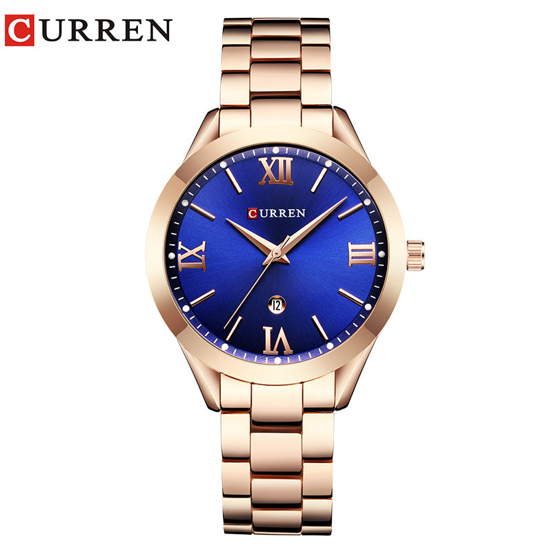 Relógio Curren Feminino, Relógios, Mulheres, Senhoras, Pulseira de Aço, Criativo, Elegante, Moda, Luxo, Novo