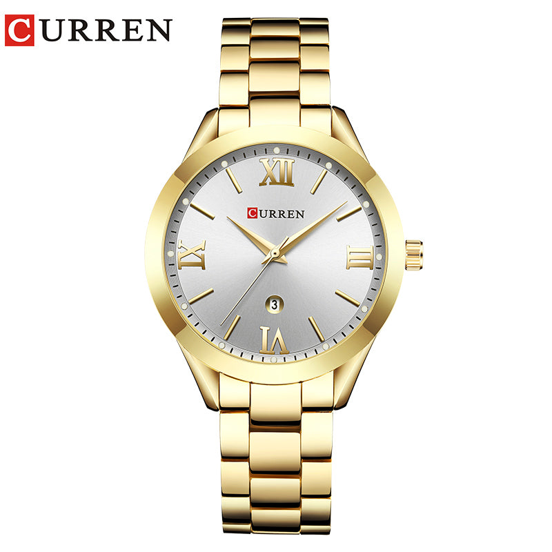 Relógio Curren Feminino, Relógios, Mulheres, Senhoras, Pulseira de Aço, Criativo, Elegante, Moda, Luxo, Novo