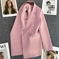 Casaco Feminino Elegante Casual, Jaqueta Chique, Blazers Femininos, Casacos, Moda, Inverno, Outono, Primavera, Novo